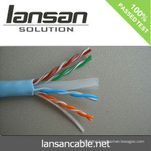 cat6 utp network cable 100% Fluke pass UL ANATEL Approval